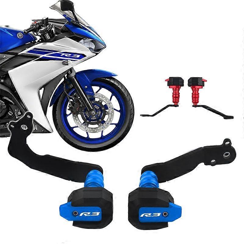 Motorcycle anti-fall accessories, suitable for Yamaha R3 models from 2019 to 2023, disperse impact force