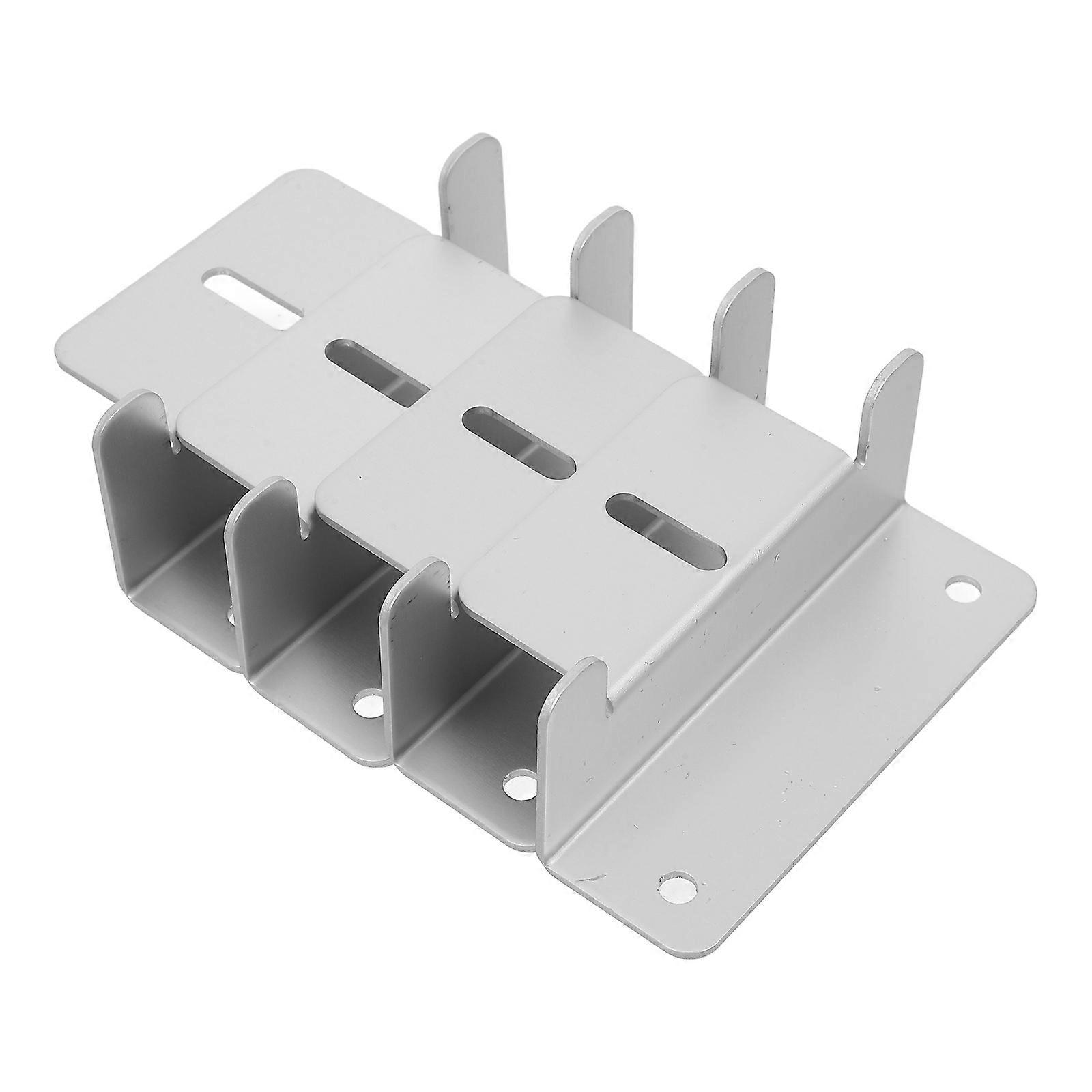 Solar Panel Mounting Brackets Z Type for Rv Roof Installation 4Pcs Aluminum Kit