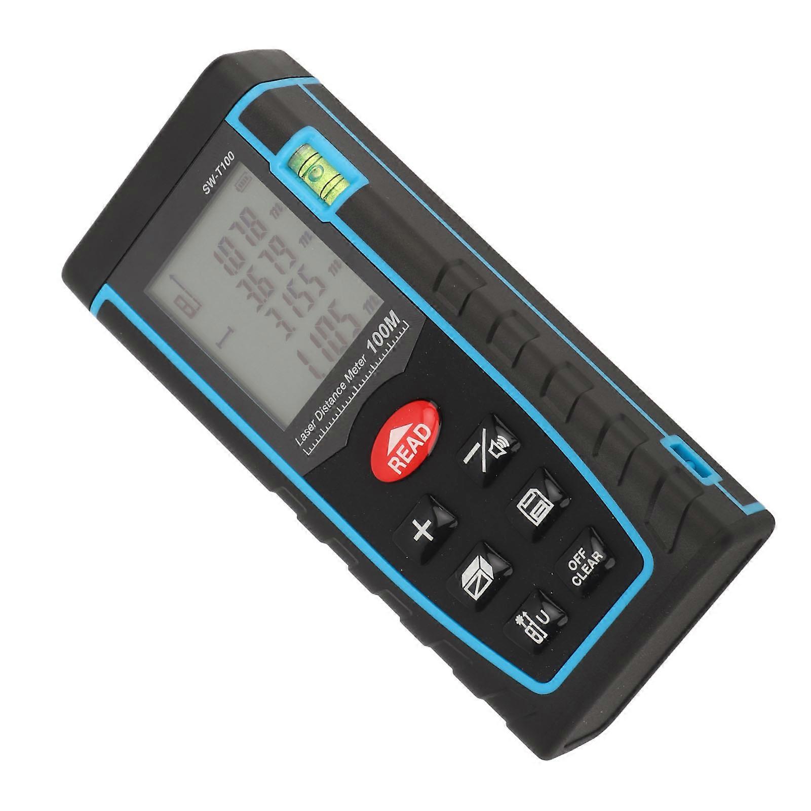 Handheld Laser Distance Meter 100m High Accuracy 630-670nm