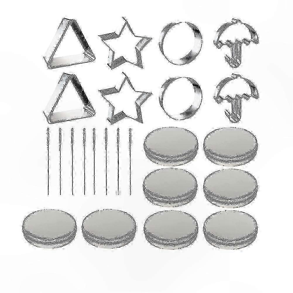 Cookie Cutter Set with Tin Box and Needle - 24 Pieces for Creative Baking Fun