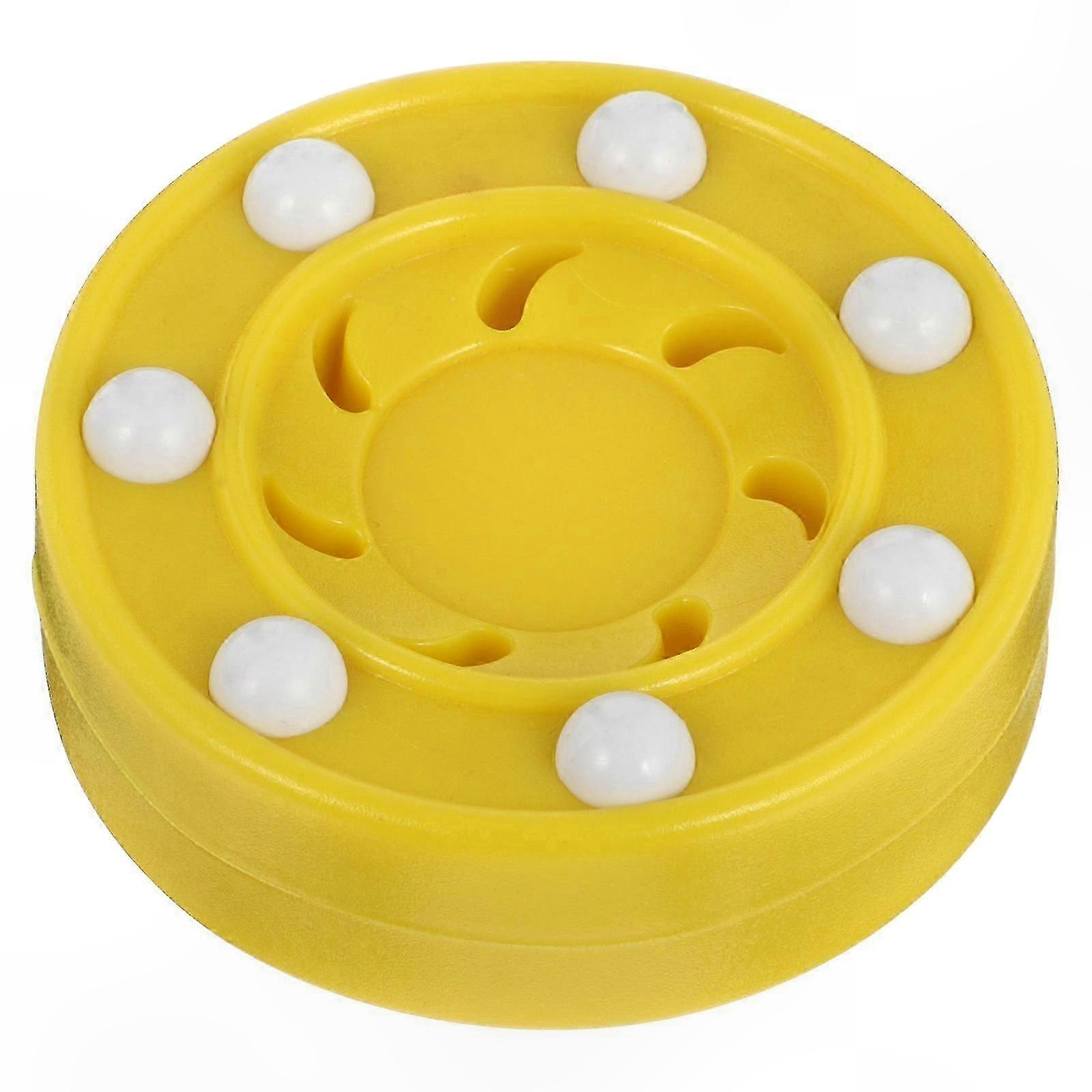 Universal Inline Roller Hockey Puck for Street and Training Use