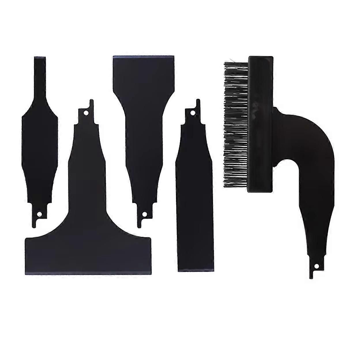 Reciprocating Saw Spatula Brush Set Includes Reciprocating Saw Shovel and Wire Brush for Removing Rust Dirt