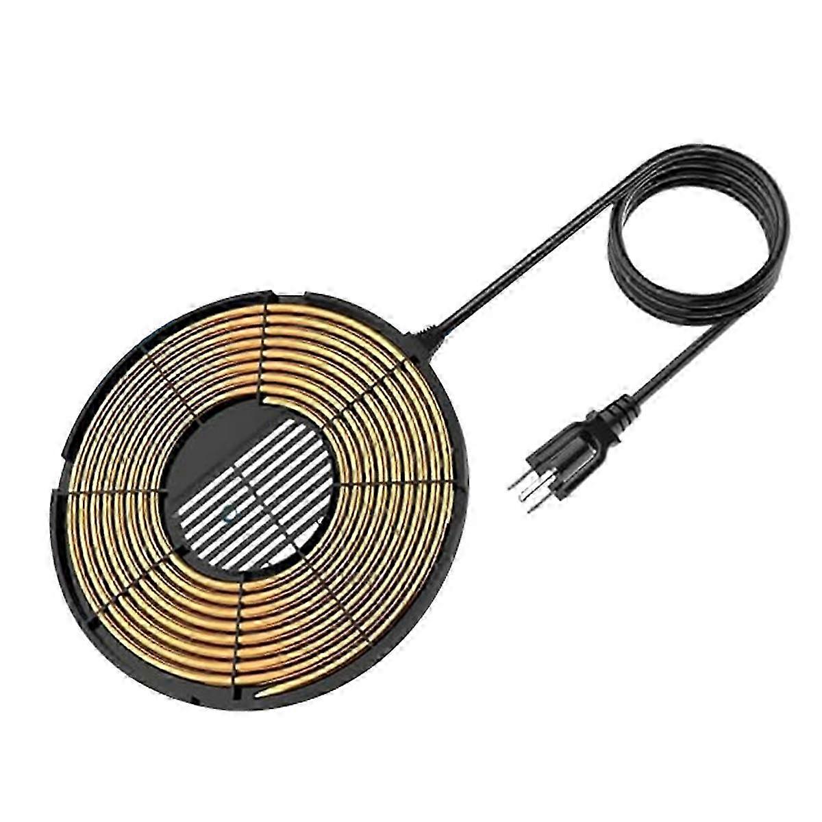 Bird Bath Heater & Submersible Pond Deicer with 70W Power and Thermostatic Control for Energy Efficiency