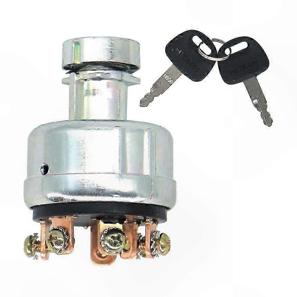Ignition Switch with 2 Keys for Excavator Models EX160WD and EX200