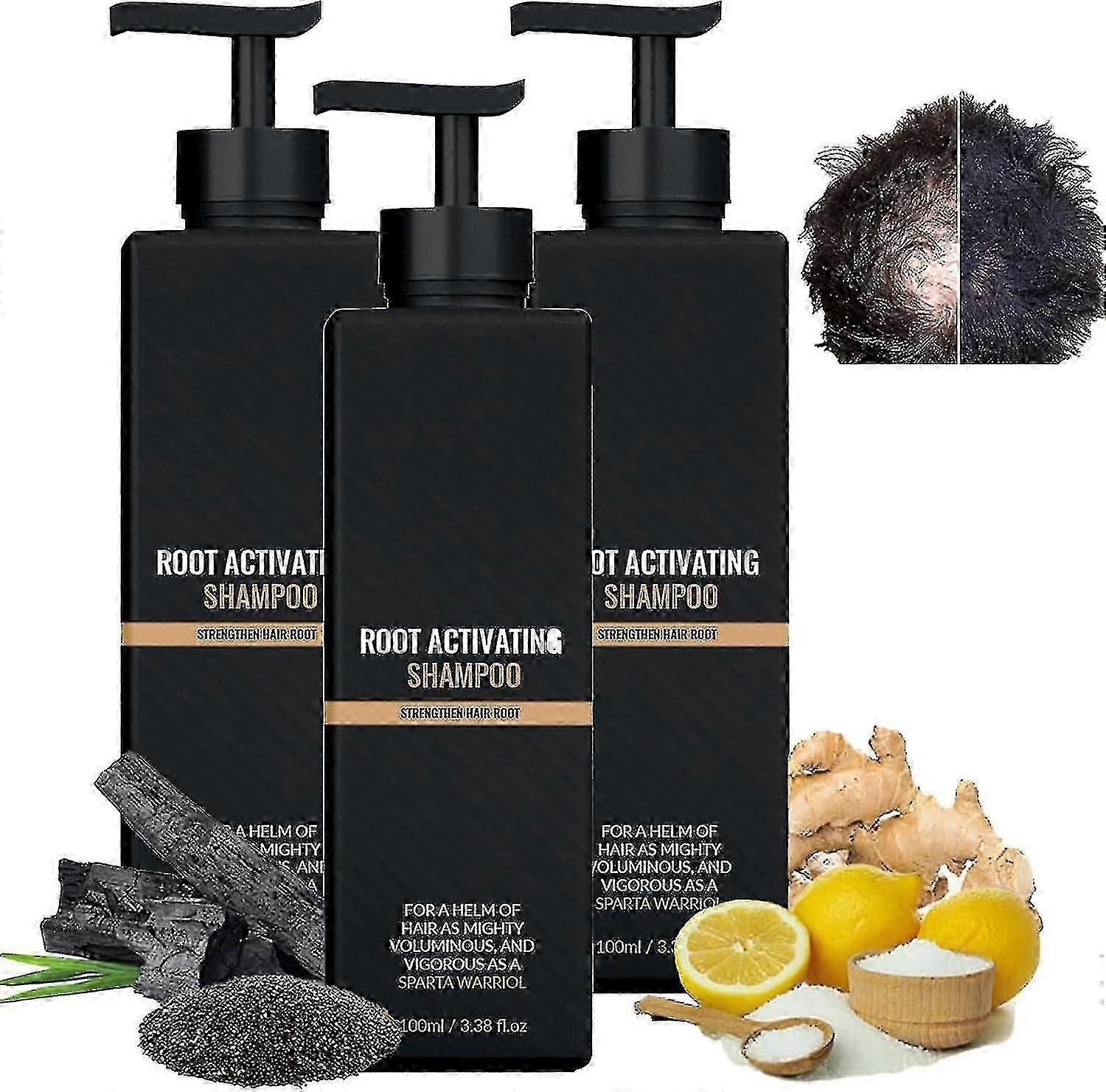 Mane Root Activator Shampoo for Men to Promote Hair Growth and Thickening