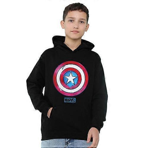 Captain America Childrens/Kids Drip Shield Pull Over Hoodie