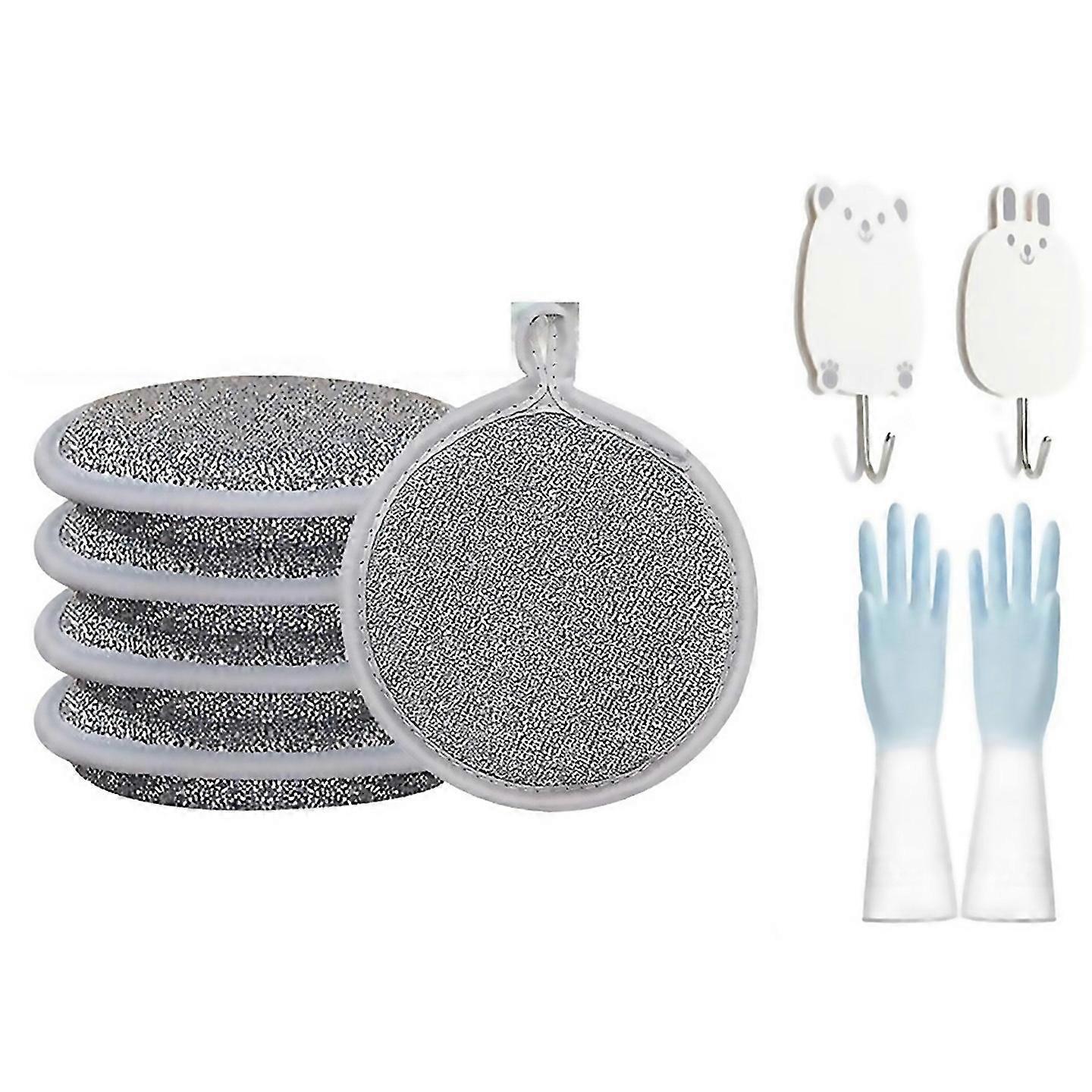 For Multipurpose Wire Dish Washing Rags Is Used For Wet