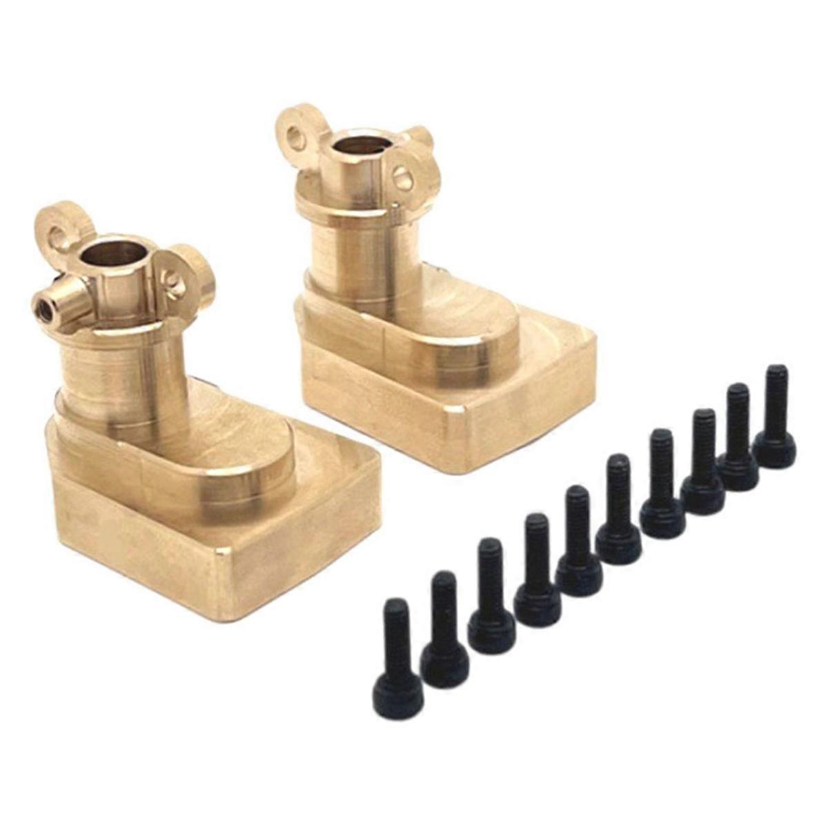 RCカーアップグレード真鍮リアアクスルカップキット1/12 H12Y H12Y + RCカーおもちゃ部品用