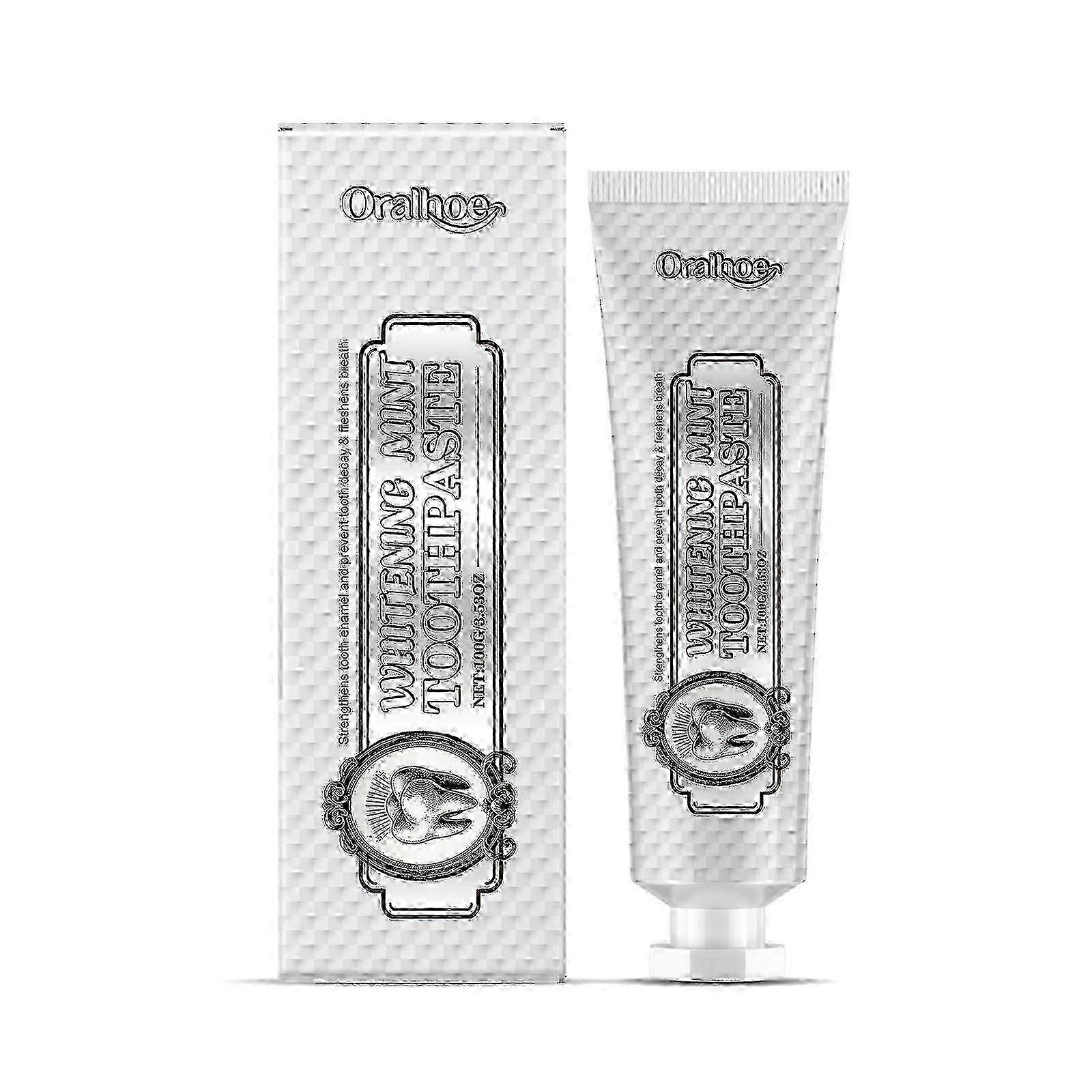 Mint whitening toothpaste, fresh breath, remove odor toothpaste, effectively remove stains, protect enamel, Oral care