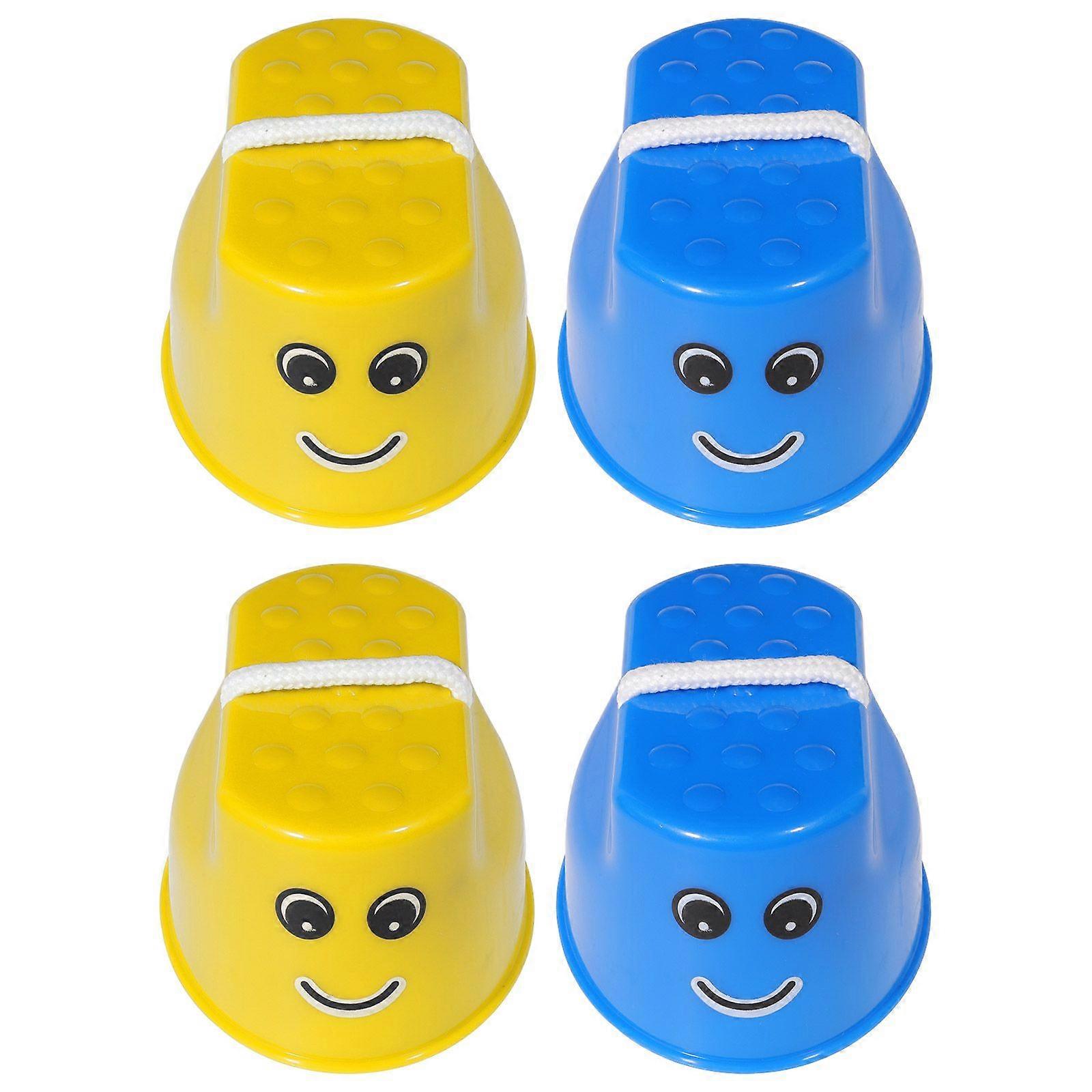 4pcs Kindergarten Stepper Funny Interactive Balance Stilts Toys for Training