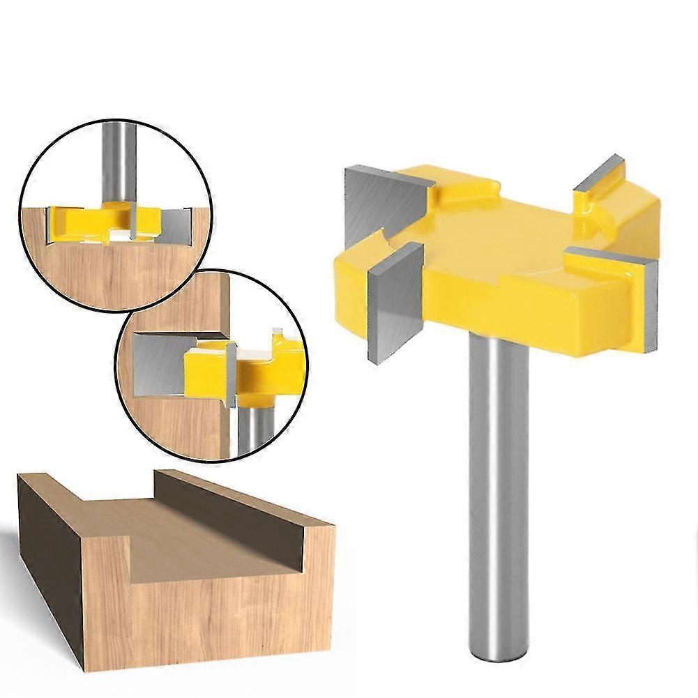 8mm Shank CNC Router Bit, Wood Milling Cutter, Planing Tool for Wood Board