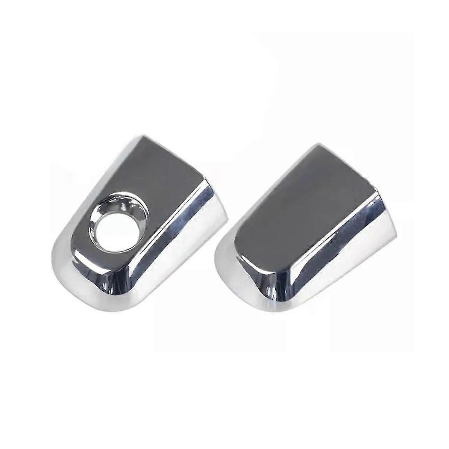 Left Right Door Outer Handle Chrome Cap Cover For