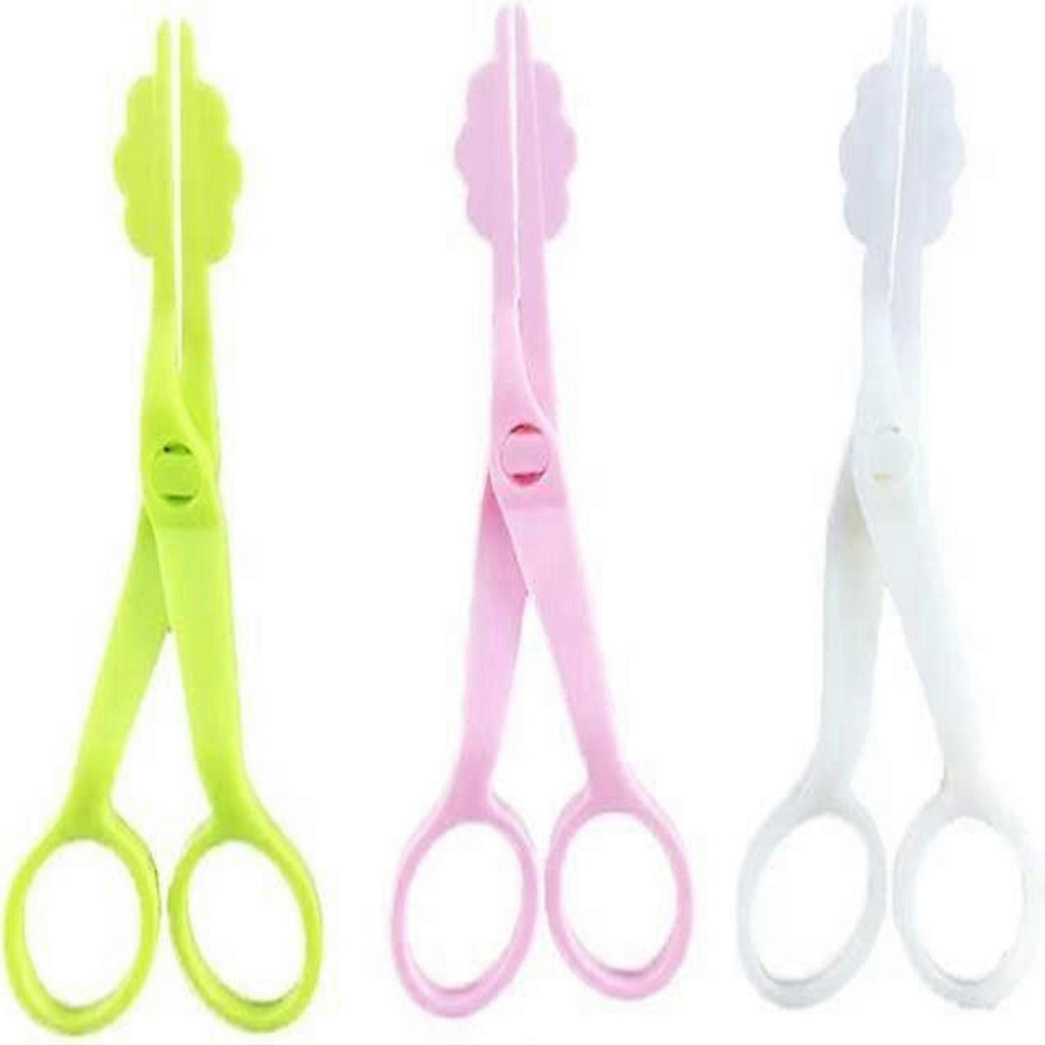 10 Pcs Plastic Cake Flower Lifter Scissors Cake Decration Tool