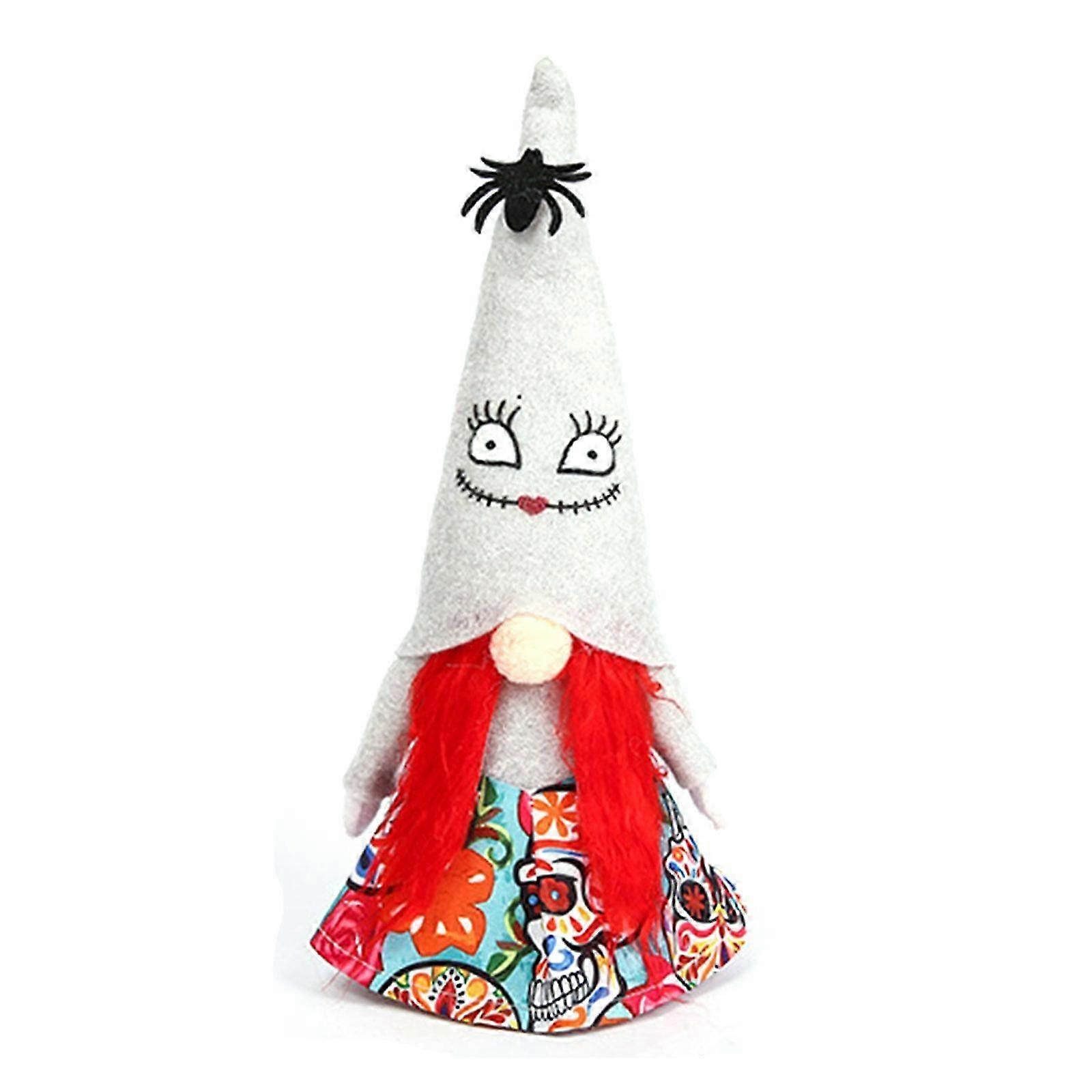 Halloween Dwarf Display Decor Faceless for Doll Santa Claus Plush Xmas Figurine