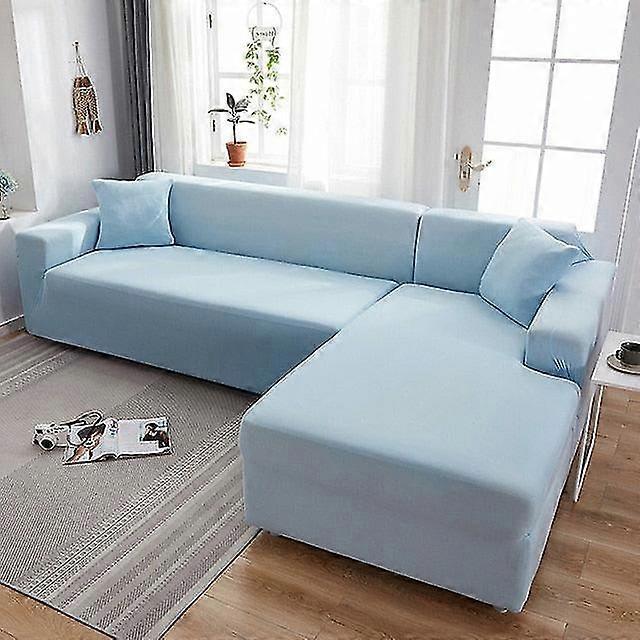 Capa de Sofá Elástica para Sofás em Forma de L com Protetor de Capa Chaise Longue