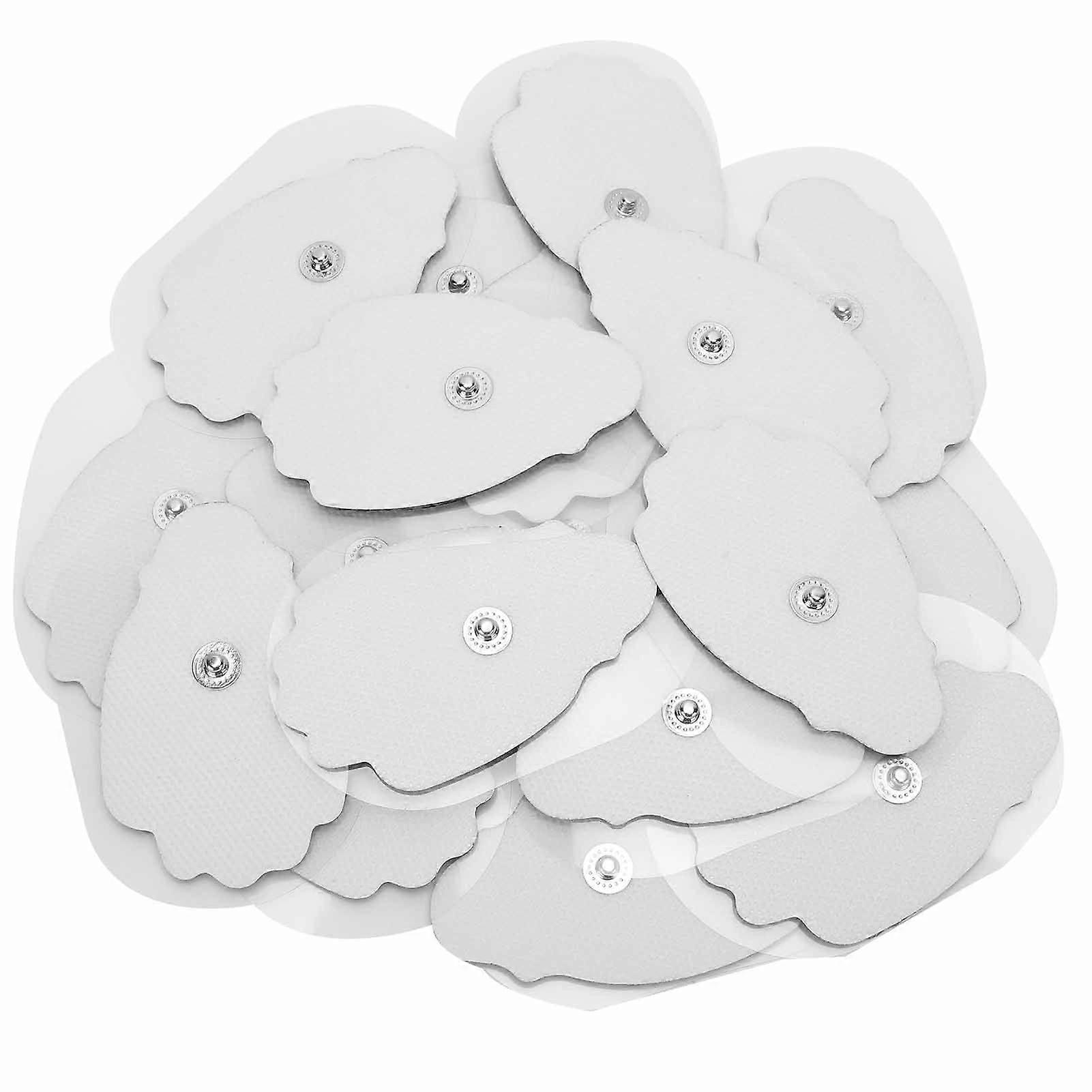 20pcs / bag NonWoven Fabric Button Type Electrode Pads for TENS Massager Physiotherapy Machine