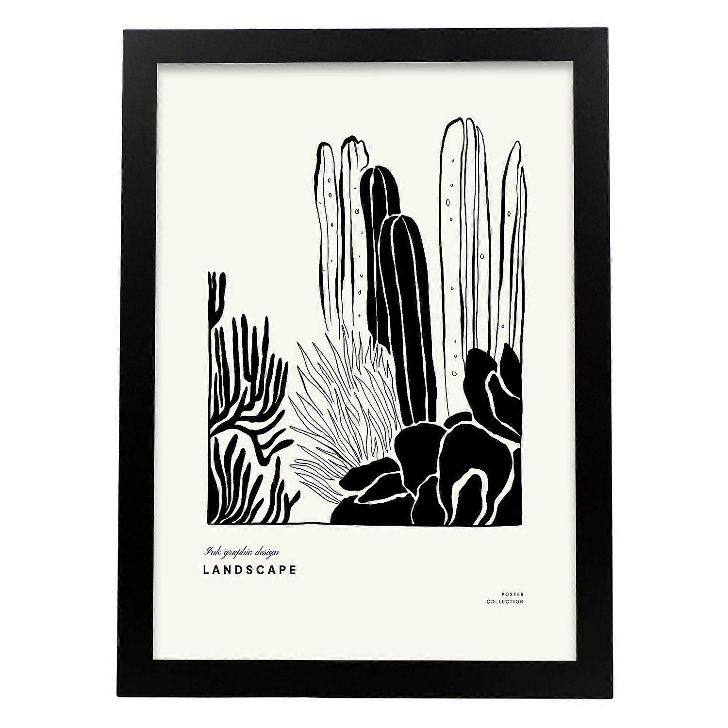 Póster Del Gigante Cactus