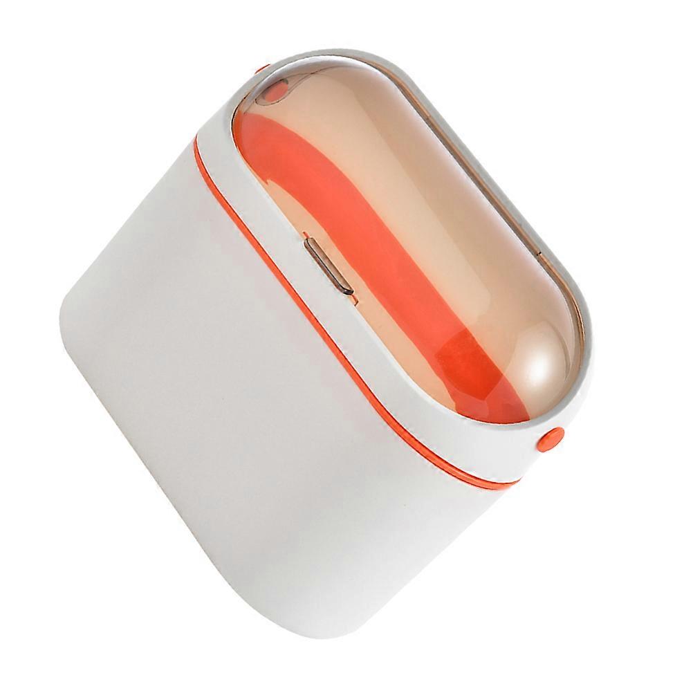 Home Trash Can Hanging Kitchen Waste Bin with Lid for Small Garbage Can