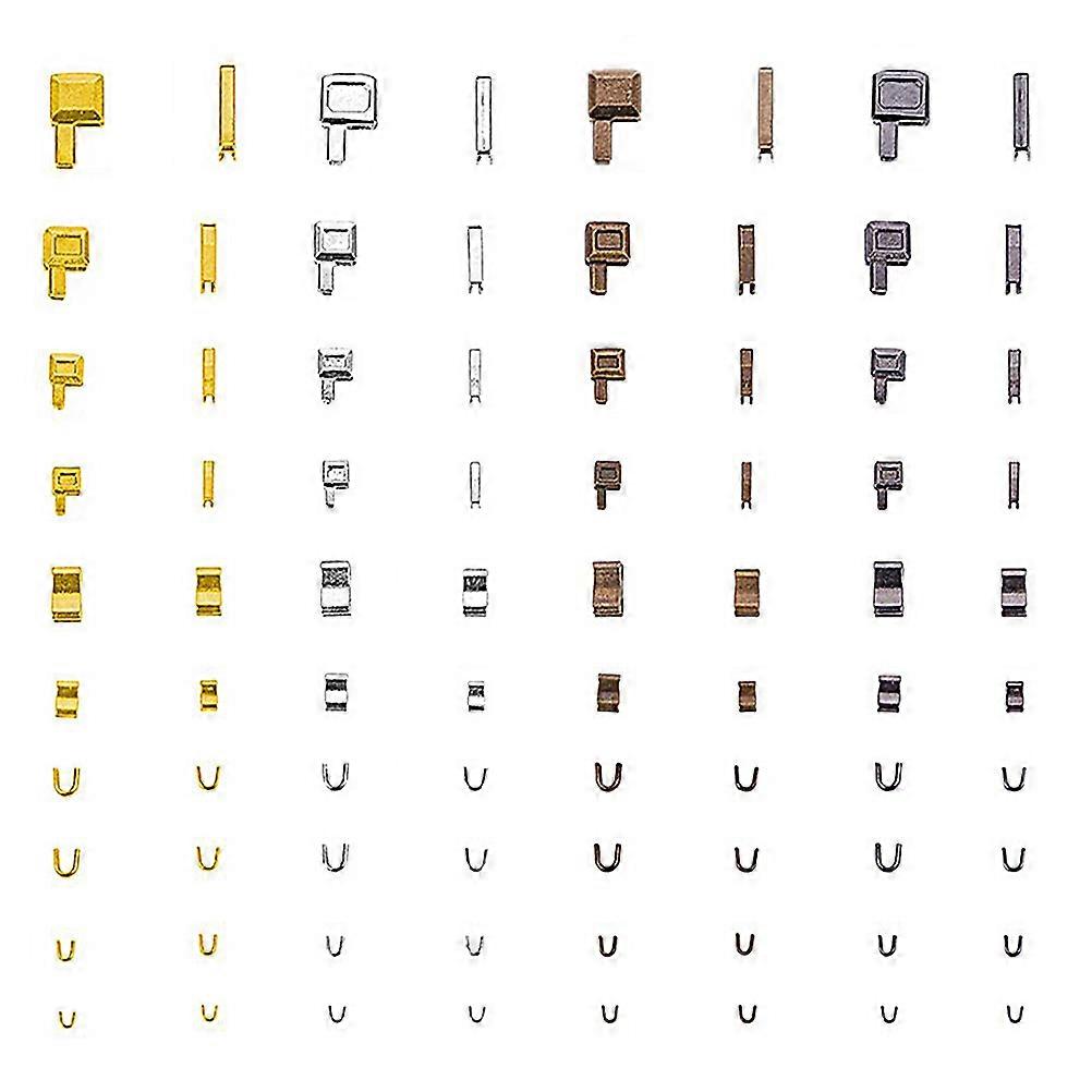 Zipper Kit Clothes Zipper Head Sliders for Sewing 32Sets Assorted Color