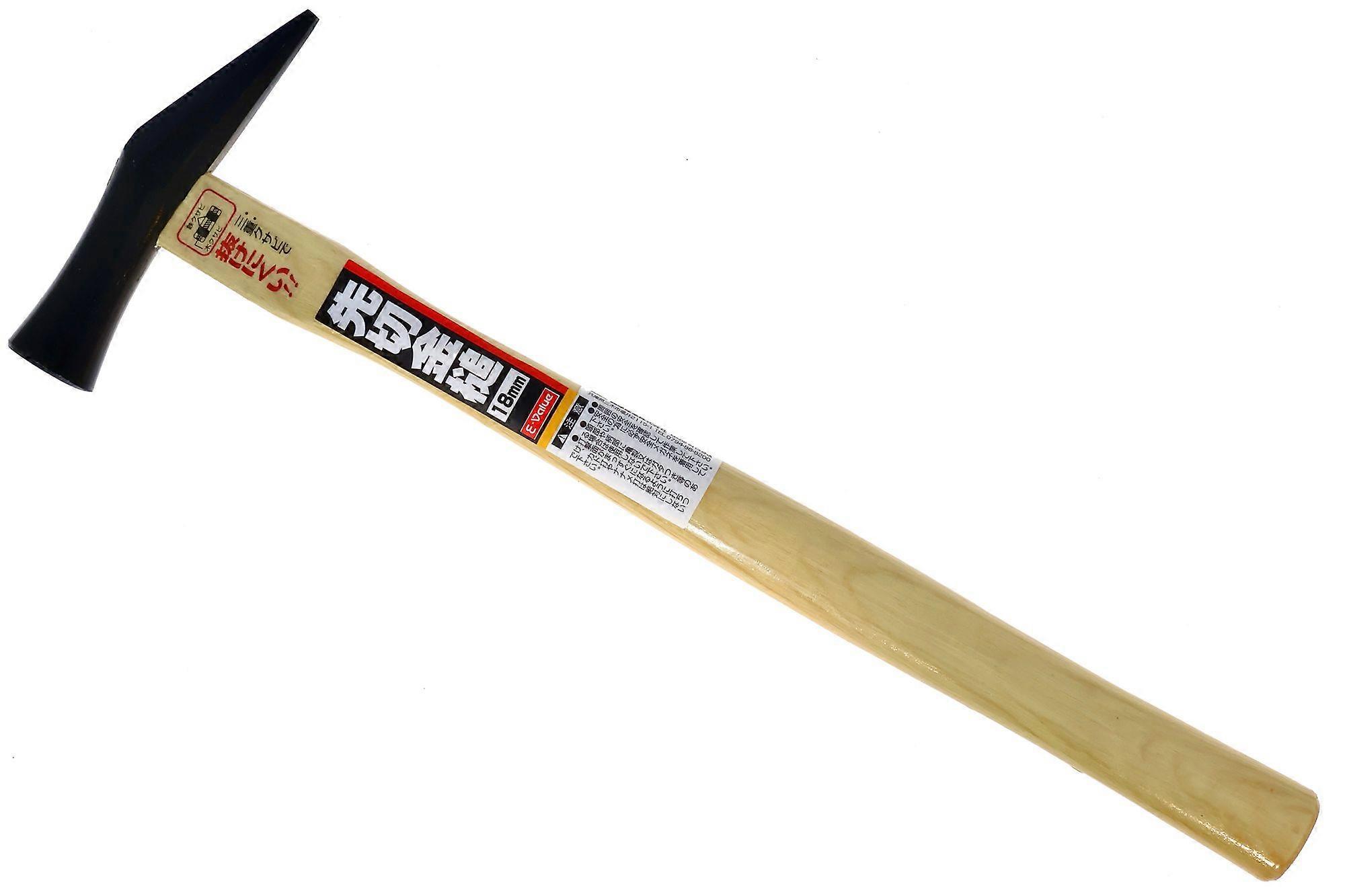 E-Value 18mm Spike Flat Japanese Funate Carpenters Hammer 300mm 180g