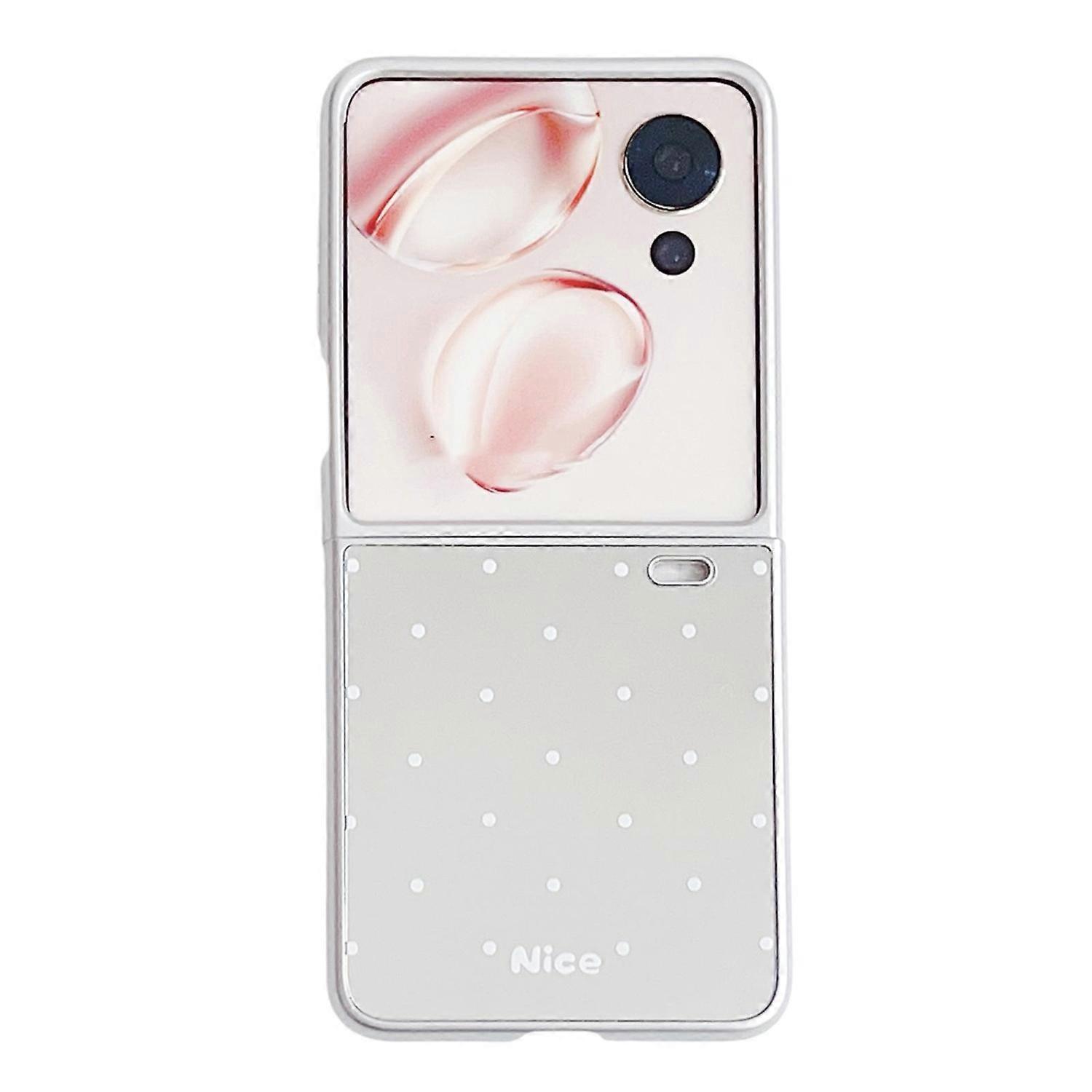 Mirror Polka Dot PC Case For Honor Magic V Flip
