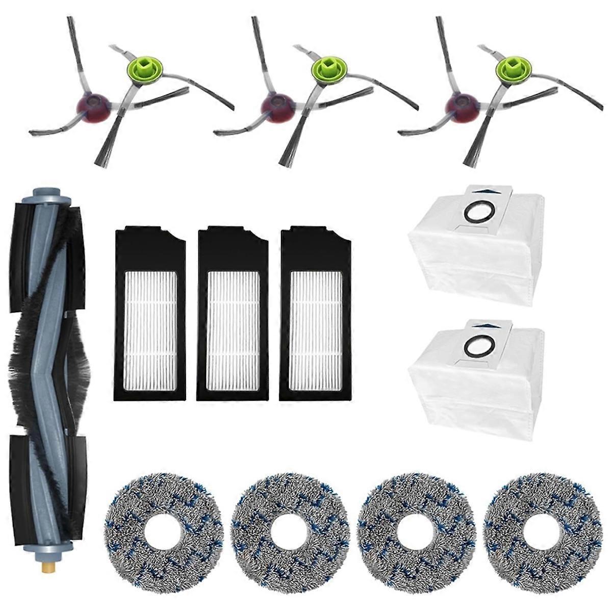 For X1 Omni Turbo Robot Vacuum Cleaner Main Side Brush