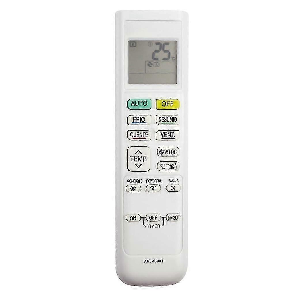 Ersättningar Arc480a1 fjärrkontroll för Daikin Arc480a1 Air Conditions