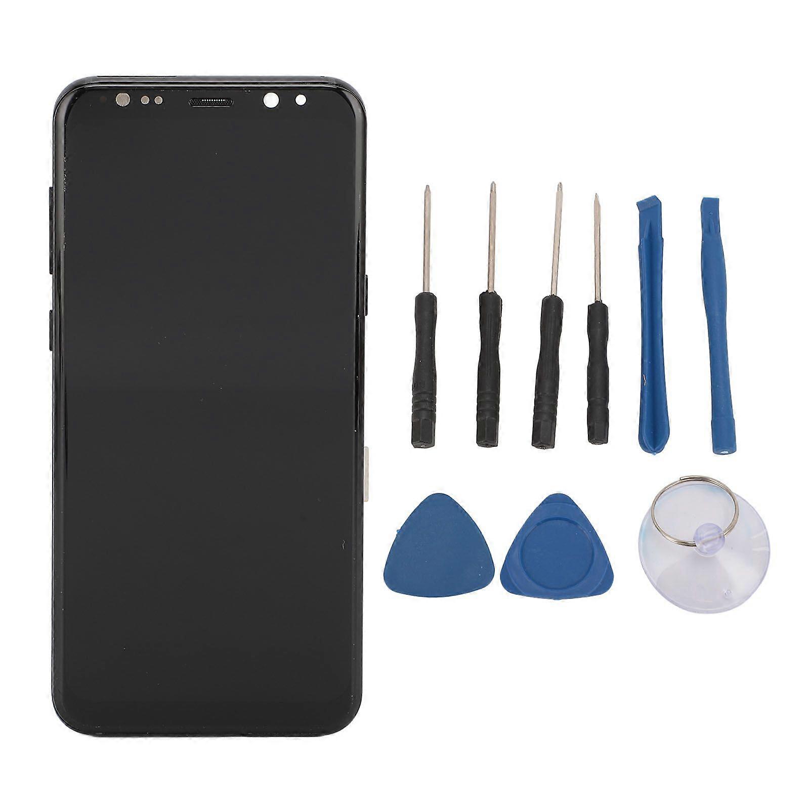 Phone Touch Screen Replacement with Tools TFT Slim Frame Phone Screen Digitizer Assembly Replacement for Galaxy S8PLUS