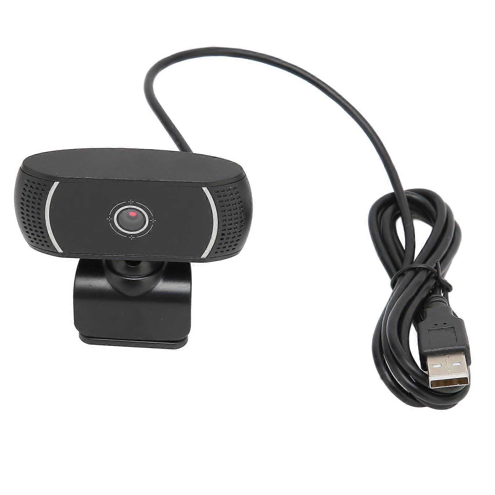 Computer Camera Plug and Play Online Class Live Conference Autofocus Flexible Driver Free 640x480 USB WebcamC200 Black Inner Mark 640x480P