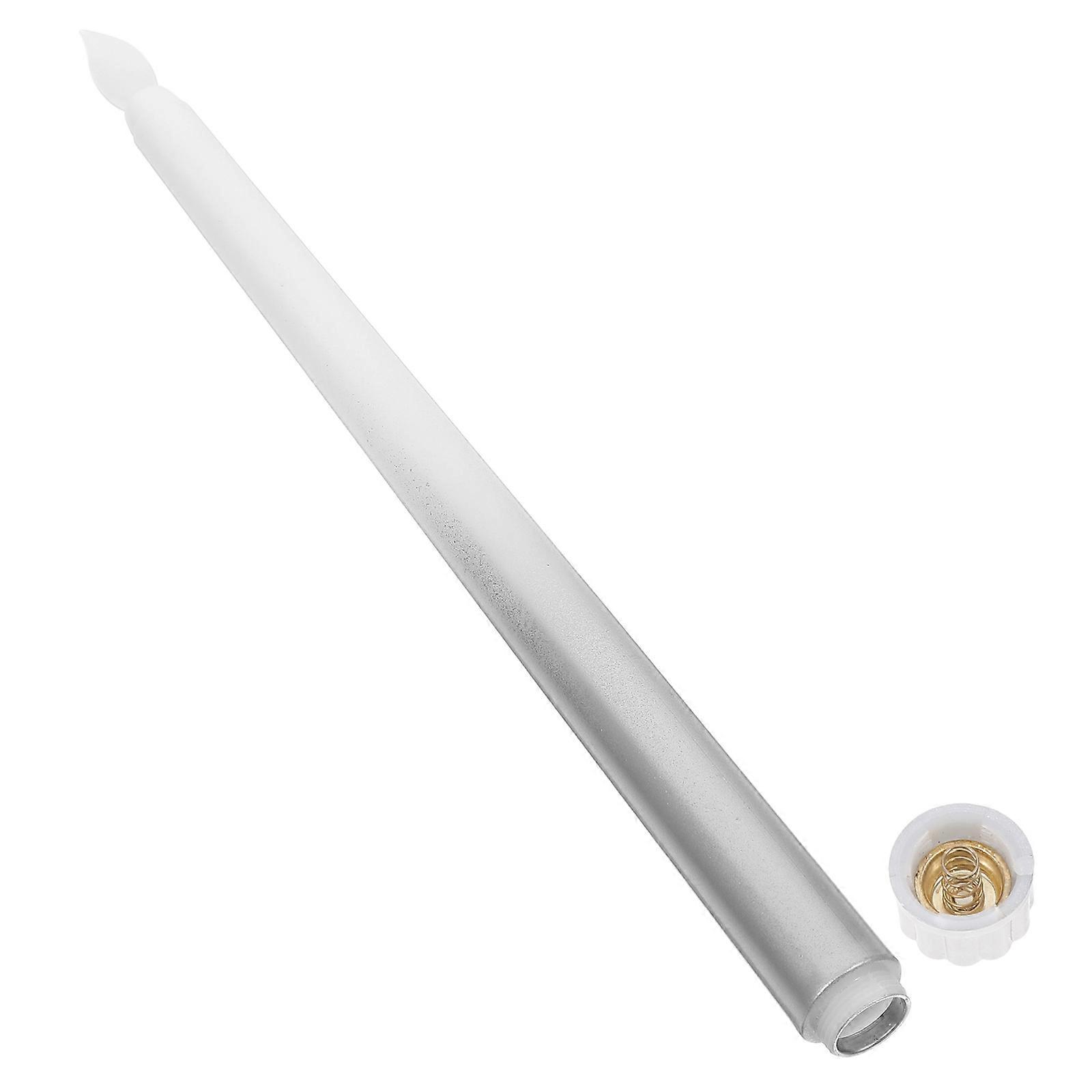 4Pcs Multi Color LED Flameless Taper Candles for Home Decor with Candle Stands