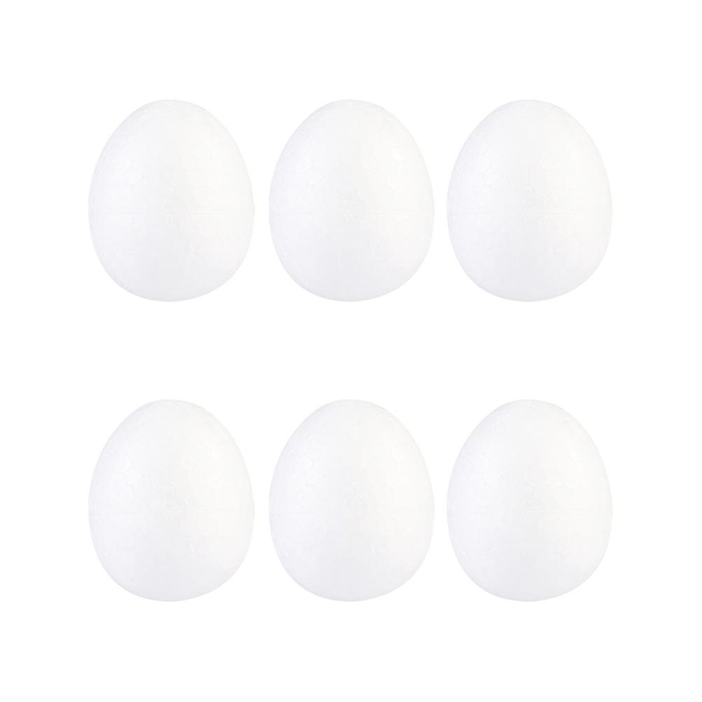 White Egg Model for DIY Painting 150Pcs Easter Craft Eggs for Children