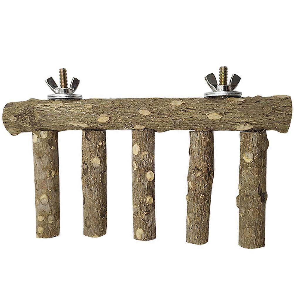 Bird Cage Stand Wooden Bird Stand for Pet Use Parrot Perch