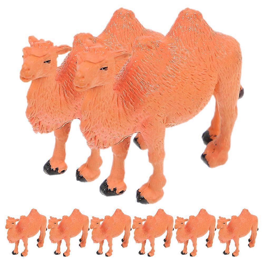 32Pcs Small Camel Decor Vintage Style Figures Ideal For Tabletop Layouts In Indoor Outdoor Environments