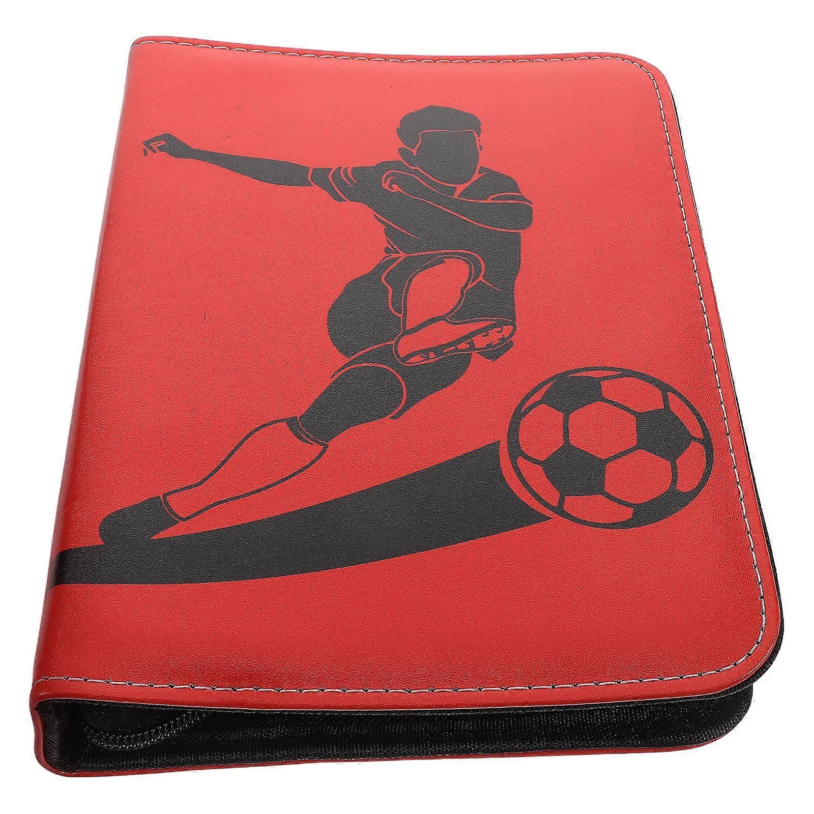 Card Binder for Football Collectible Storage with Four Slot Holds 1 Binder