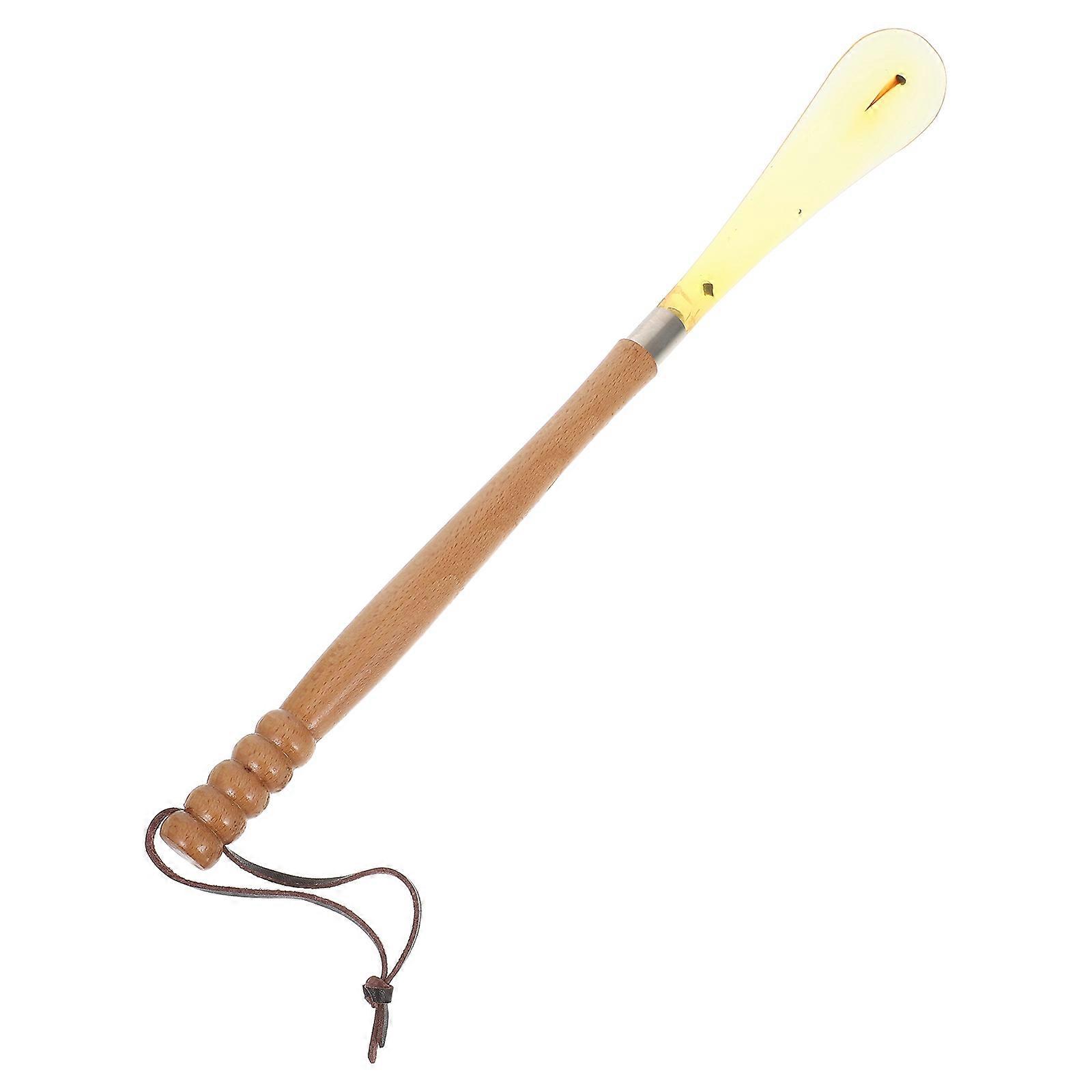 Multi Wood Handle Shoe Horn for Ergonomic Use 5Pcs Portable Household Tool