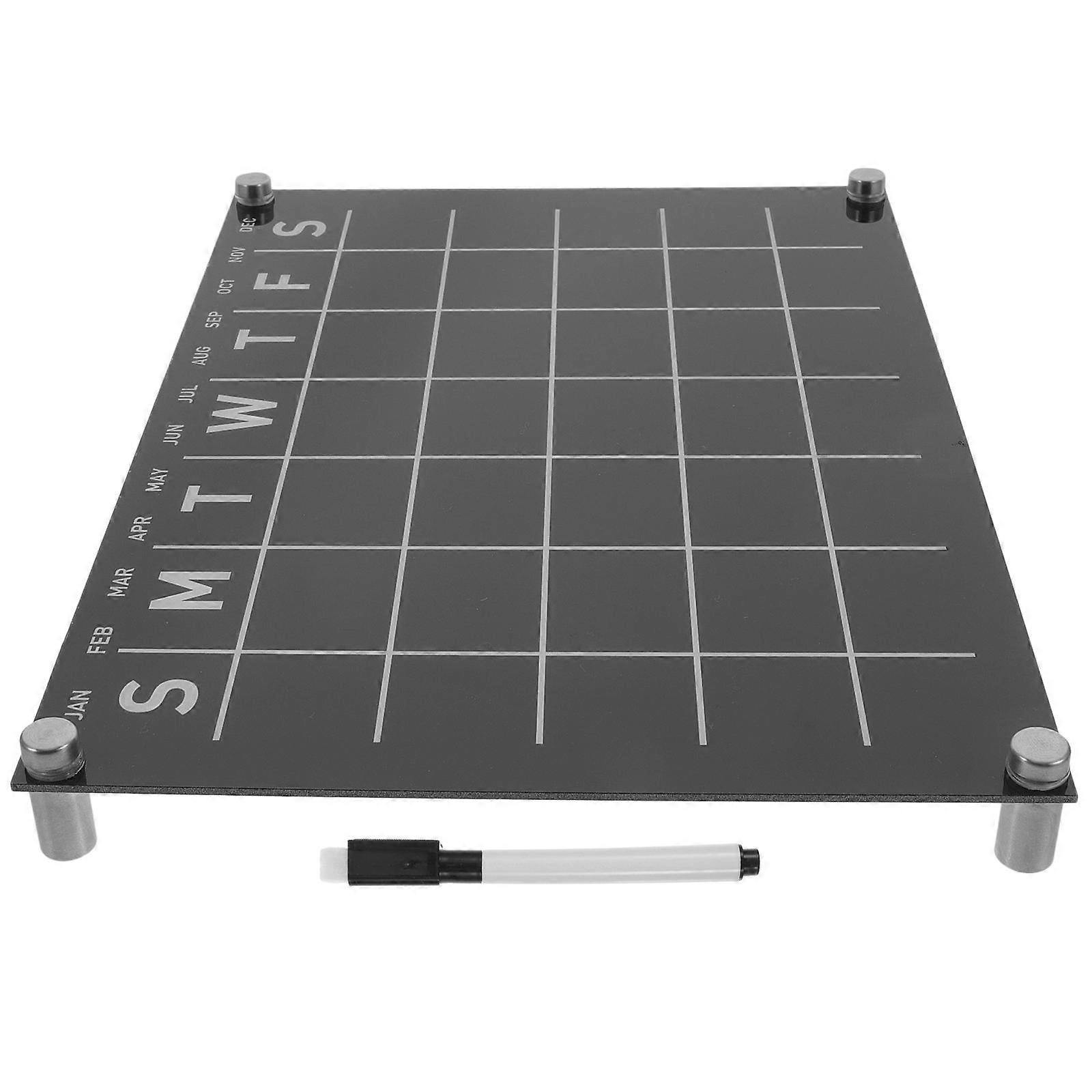 Students Message Board Multifunctional Memo Board for 2Pcs Black Home