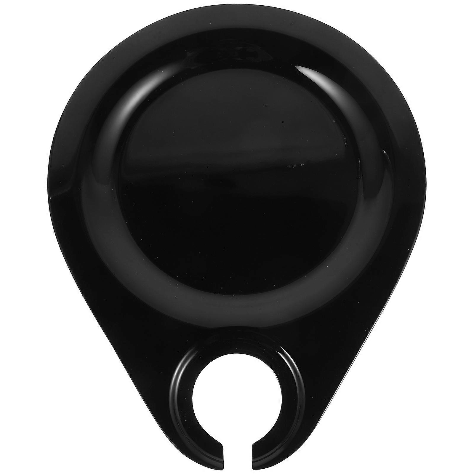 Wine Appetizer Plate Black Tray with Glass Holder for Home Serving Trays