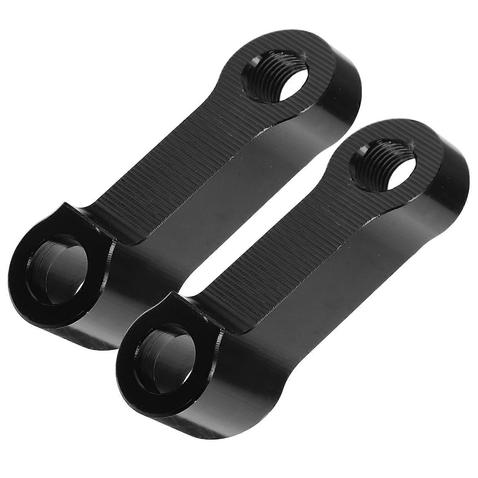Rearview Mirror Extension Bracket Motorcycle Aluminum Alloy Mounting Bracket 3Sets