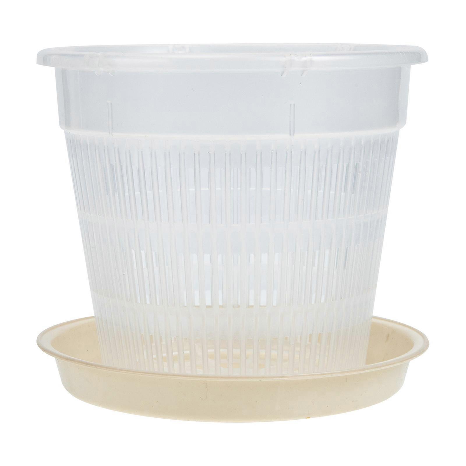 Breathable Root Control Flowerpots for Gardening 4Sets Plastic Pots