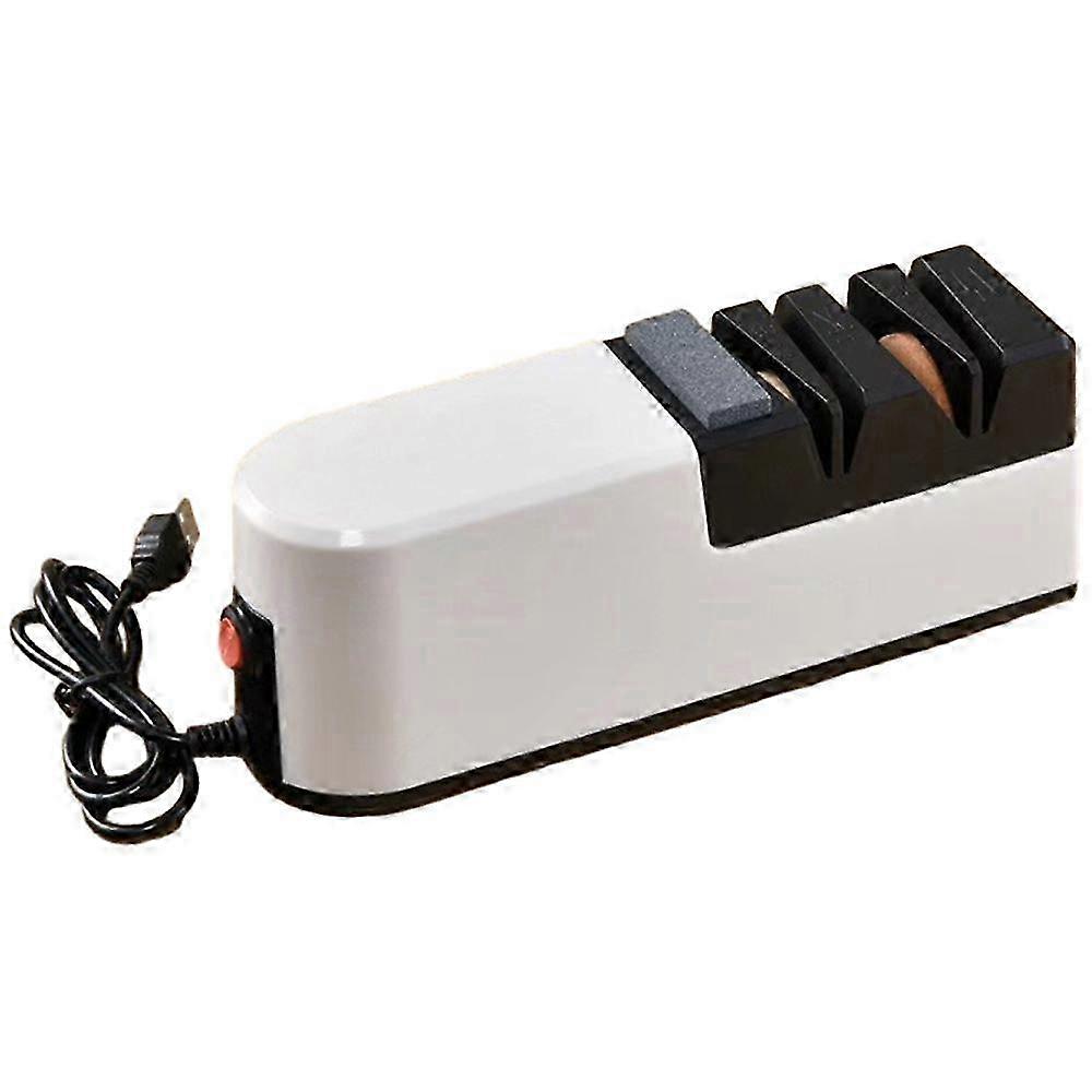 USB Charging Electric Knife Sharpener Professional 4 Stage Chef 2025