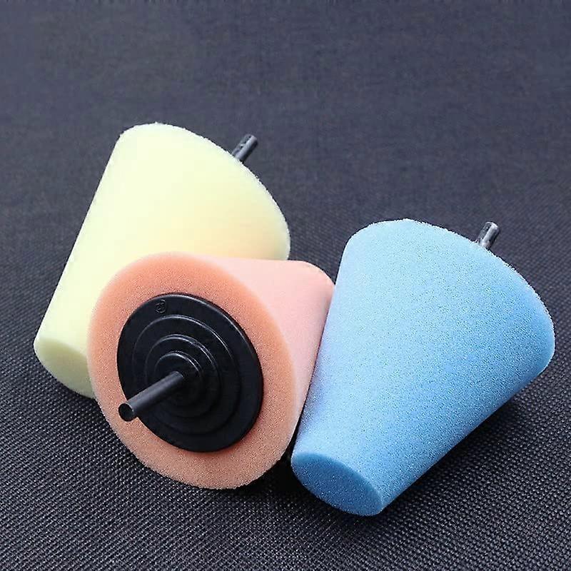Polishing Cone Foam For Car Wheels, Soft Cone Pad, Buffer Tool Compatible, Car Wheel Polishing Accessory