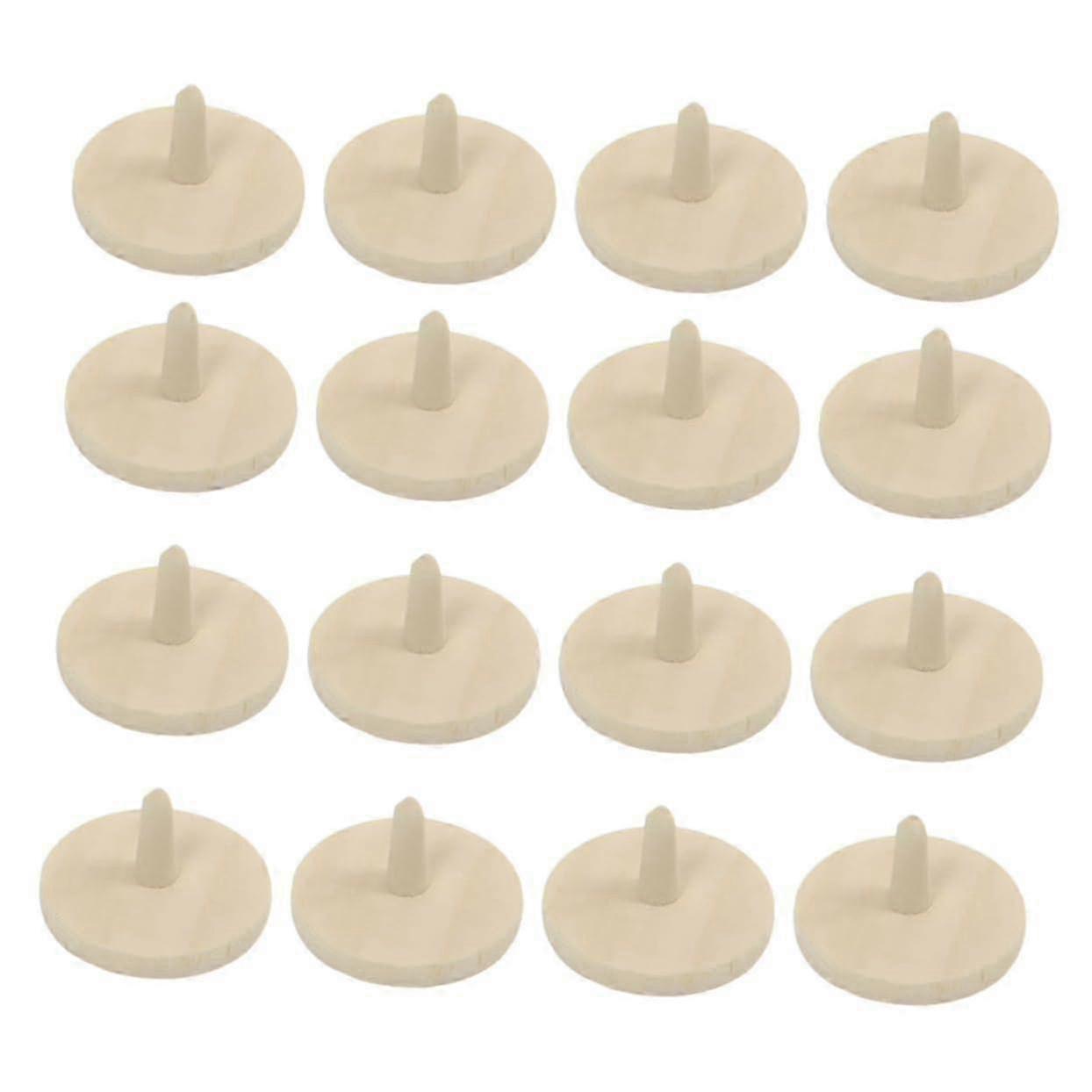 Golf Ball Position Markers Wood for Precise Ball Marking