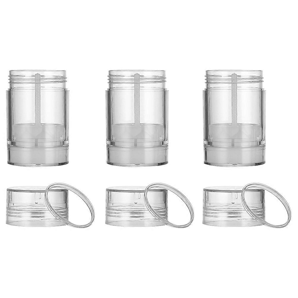 Transparent Lip Balm Tubes Empty Lipstick Tubes for Storage Use 12Pcs