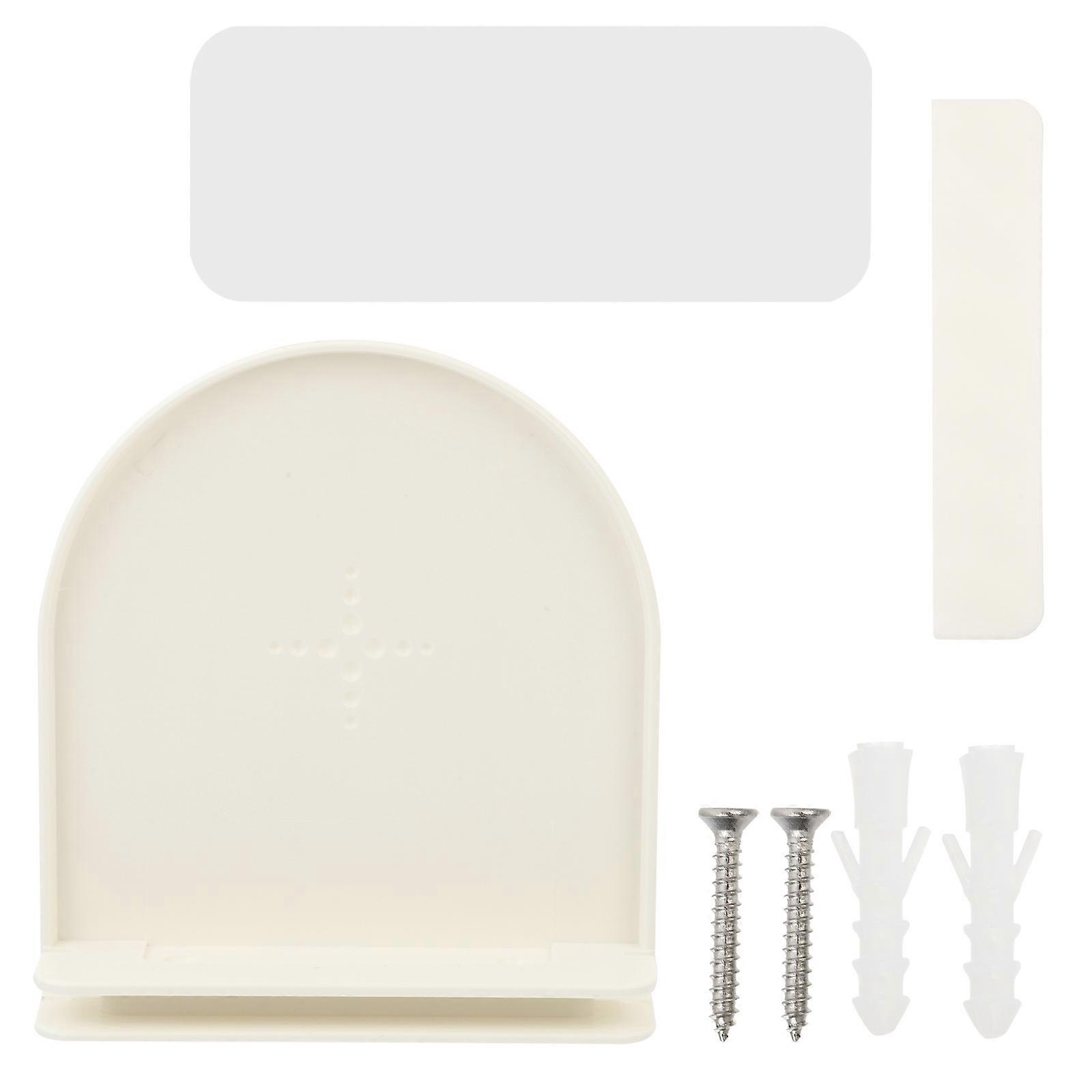 Wall Storage Bracket Loudspeaker Bracket for Storage Use 1Pcs White ABS