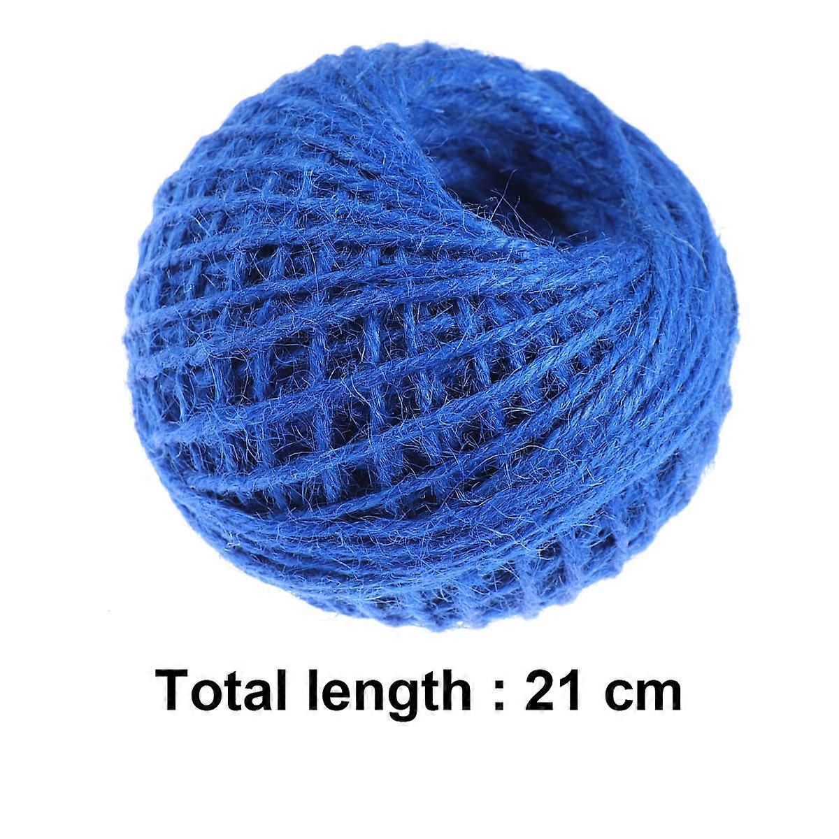 Blue Colored Rope Creative DIY Rope for Holding Use 1 Roll