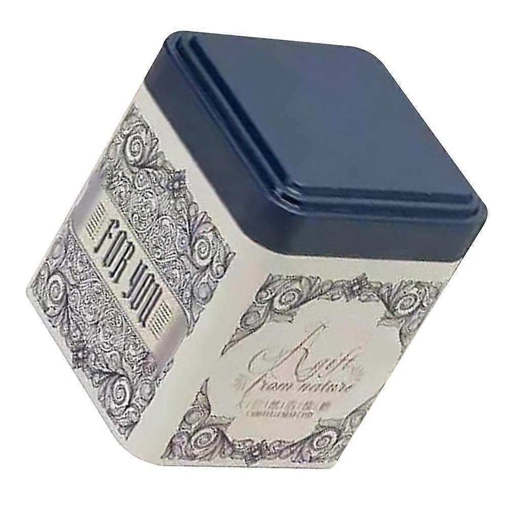 3Pcs Multi-Function Iron Tea Jar Round Portable Storage Canister Dust-Proof for Home Tea and Candy Assorted Color