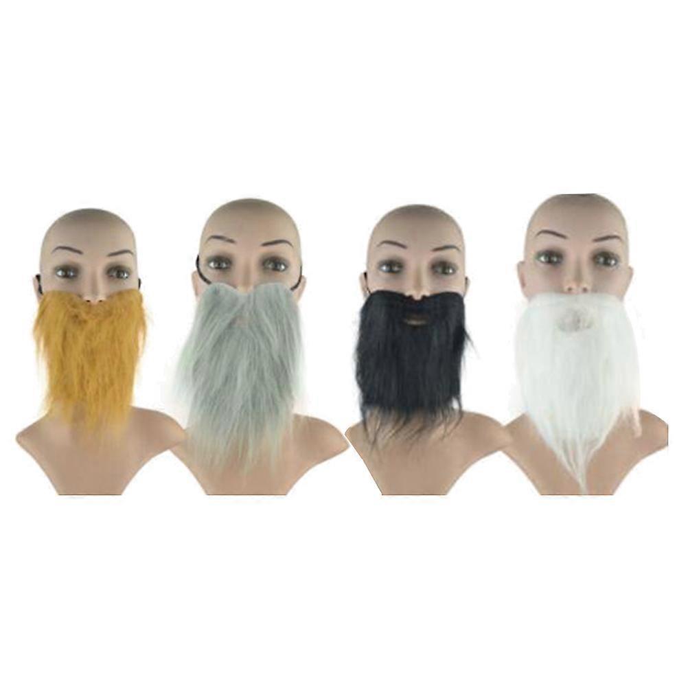 Cosplay Mustache False Beards for Decoration 8Pcs Party Props
