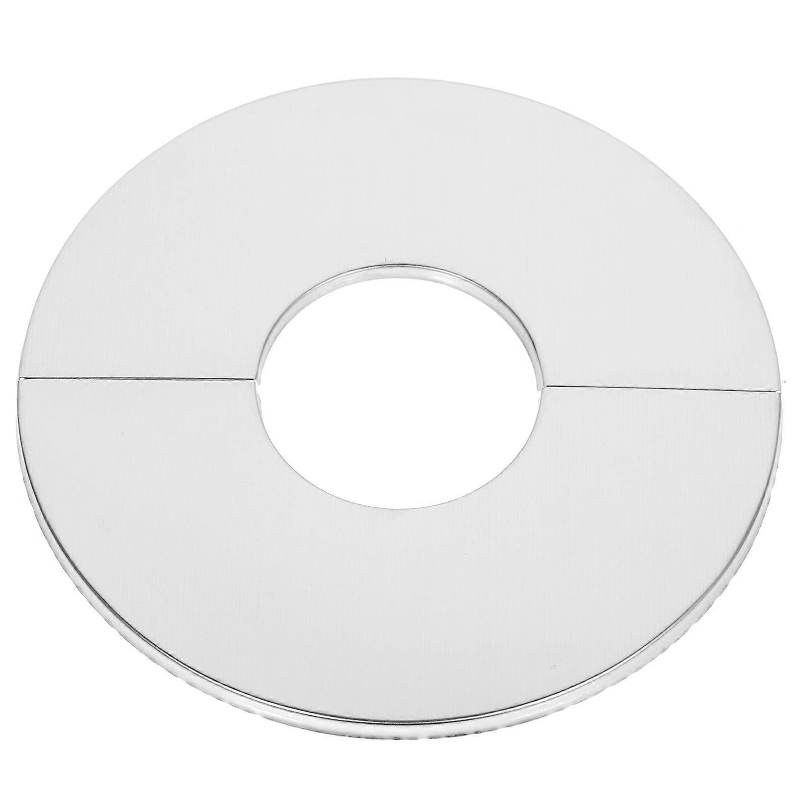 Wall Split Flange Stainless Steel Pipe Cover for Decorating 5Pcs