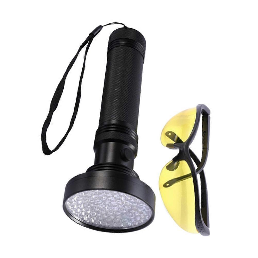 3Pcs Black LED Flashlight Money Detector for Checking Cash Portable