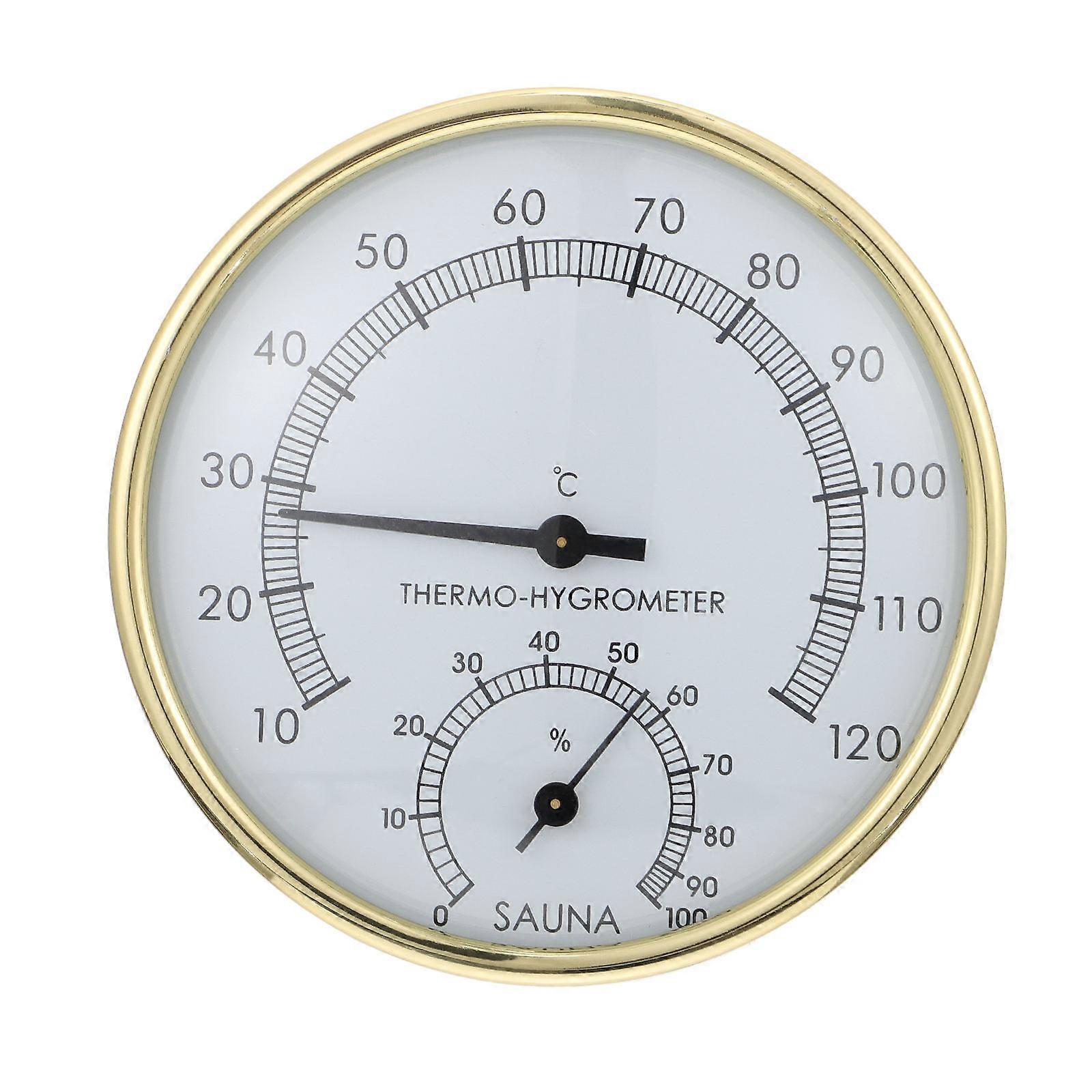 Sauna Hygrothermograph Practical Hygrometer 2Pcs Set